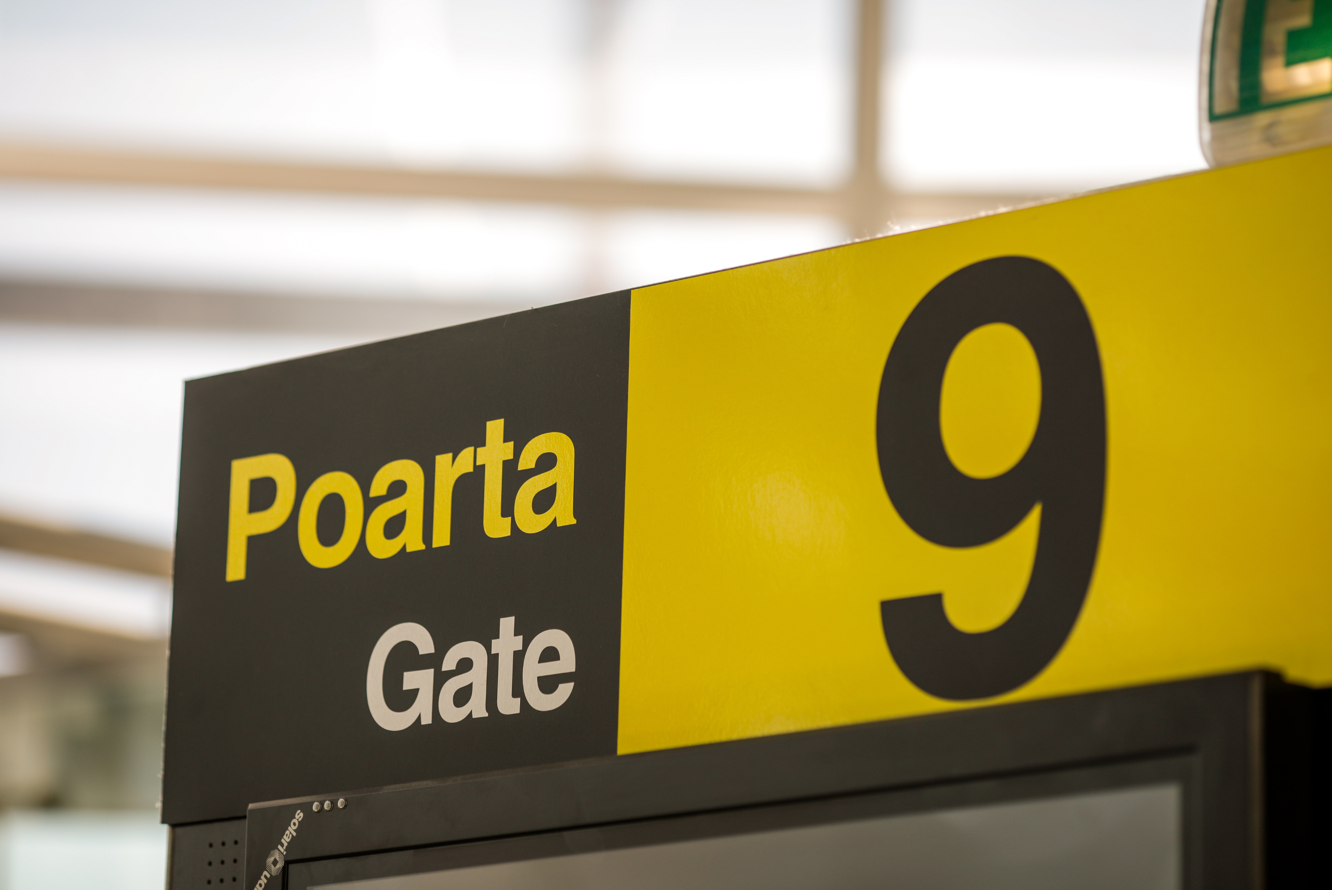 Gate 9 Aeroportul Henri Coanda